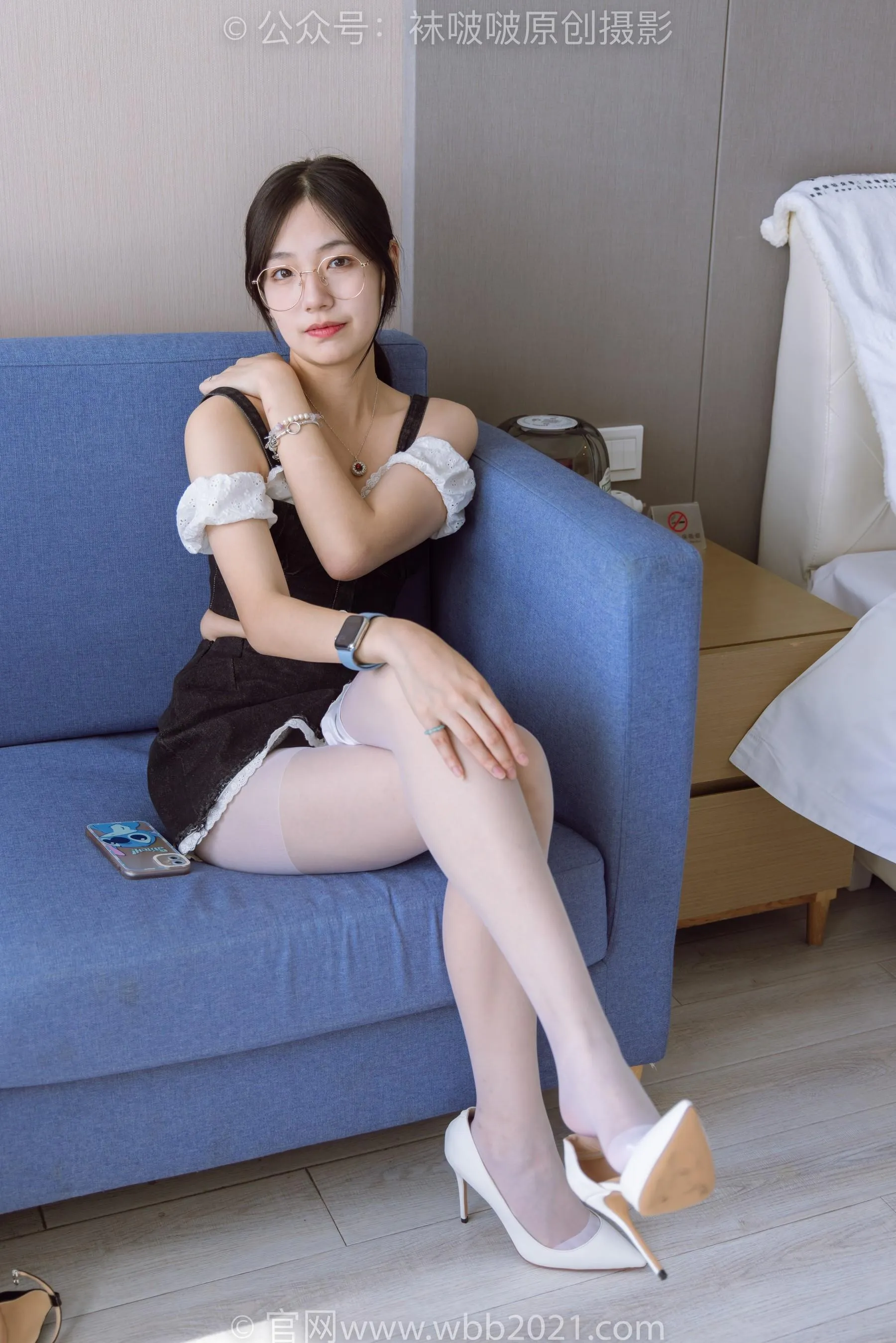 [BoBoSocks袜啵啵]NO.235 小甜豆-两双高跟鞋、白丝[24] [46P]插图7